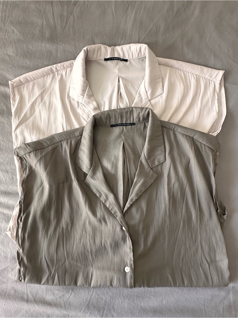 Bundle of 2 Tahari Camp Shirts